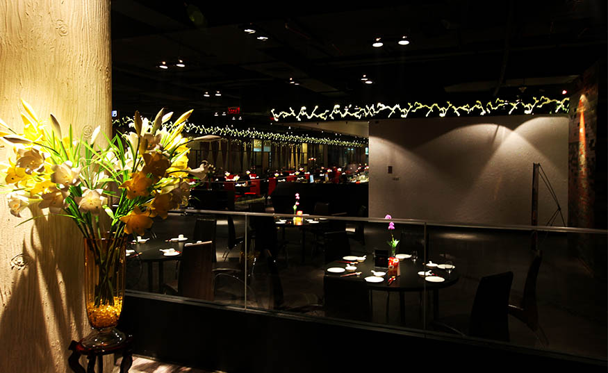 香江匯時尚餐廳裝修設計實景