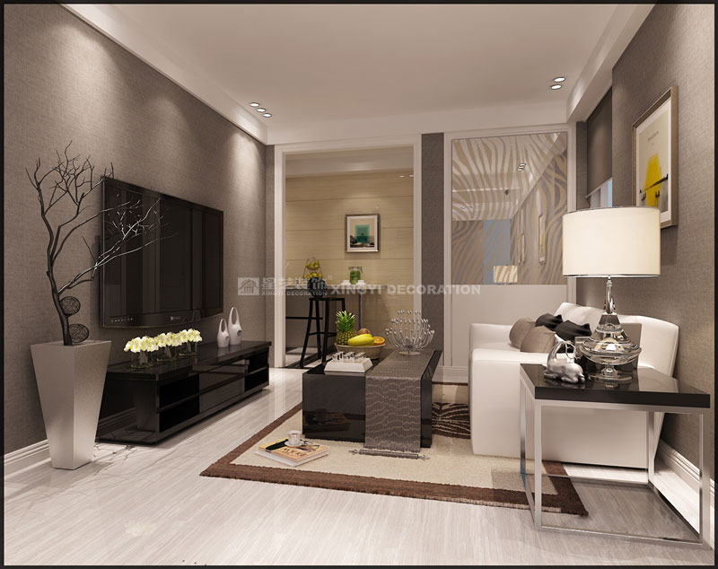 盛鑫石材辦公室裝修董事長(zhǎng)休息間02