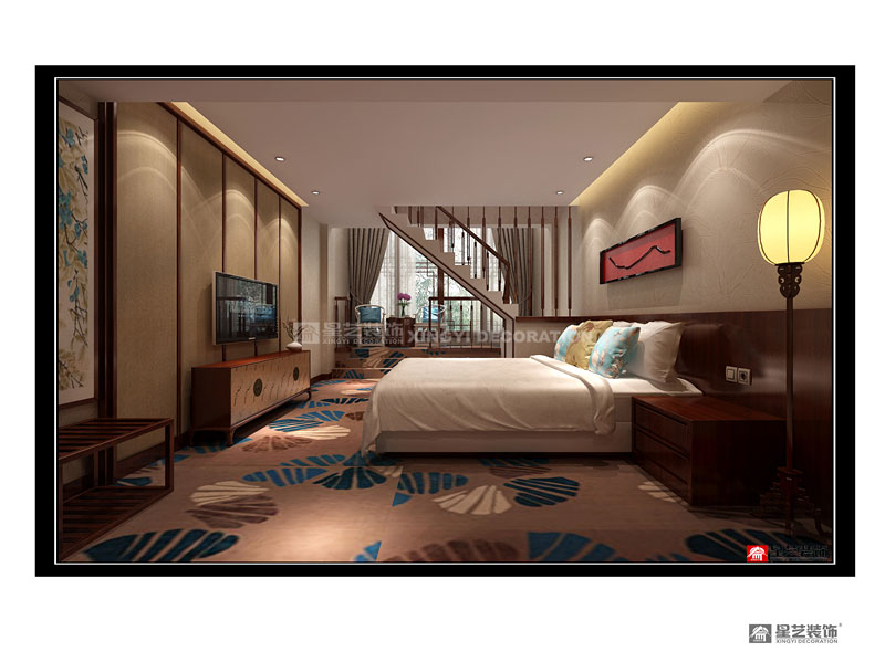 逍遙湖精品酒店小客房裝修設(shè)計(jì)