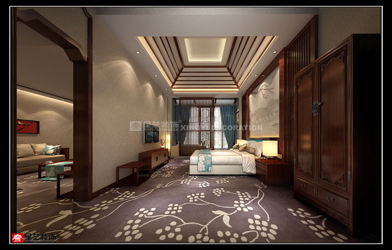 逍遙湖精品酒店套間裝修設(shè)計(jì)效果02 逍遙湖精品酒店套間裝修設(shè)計(jì)效果02