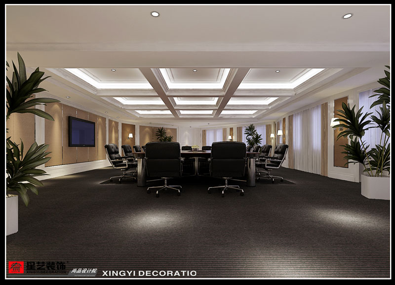 北海穗豐金灣售樓部會議室設(shè)計效果圖第二張 北海穗豐金灣售樓部會議室設(shè)計效果圖第二張