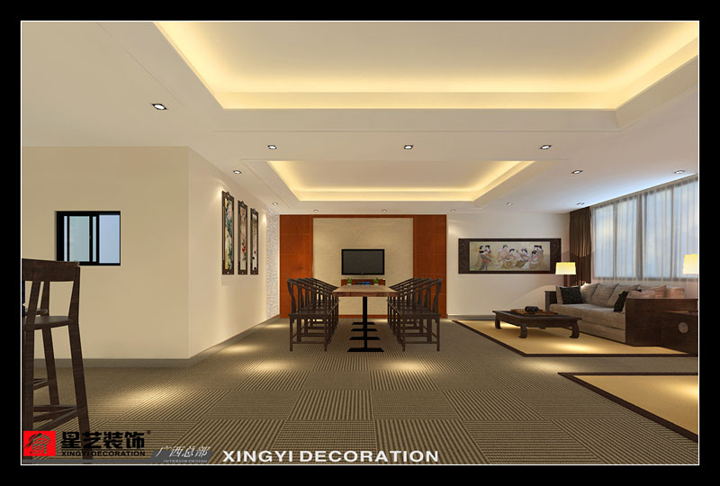 廣西多得樂(lè)辦公室接待區(qū)裝修設(shè)計(jì)效果圖片