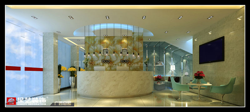 永都酒店大堂設(shè)計效果第一張圖