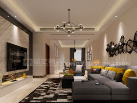 嘉和城塞納右岸184平裝修設(shè)計案例