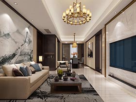 萬達(dá)茂110平裝修案例
