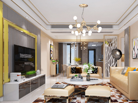 榮和千千樹(shù)133平裝修案例