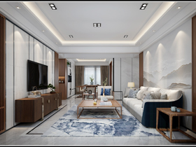 瀚林學府125平裝修案例