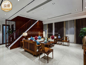 南湖名都廣場280平裝修實(shí)景