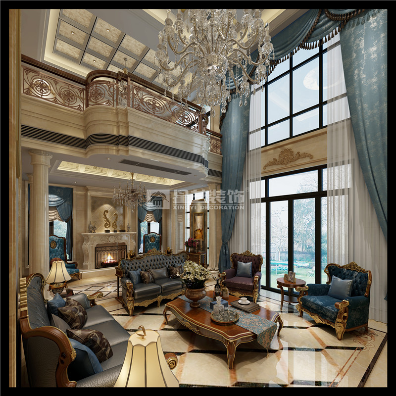 山漸青觀星臺(tái)600平裝修案例