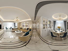 江南萬達華府180平裝修案例