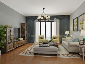 工業(yè)學院140平裝修案例