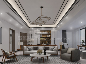 萬達(dá)茂130平裝修案例