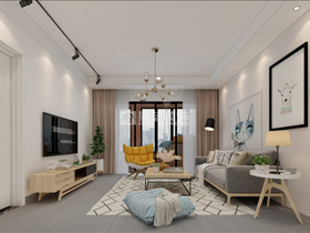 萬達(dá)茂140平裝修案例