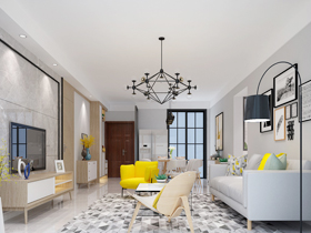 萬達(dá)茂140平裝修案例