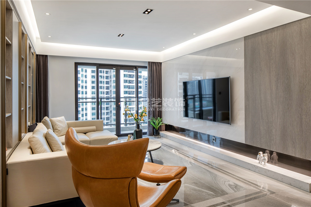 華發(fā)國賓壹號120平實景案例