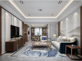 瀚林學(xué)府127平裝修案例