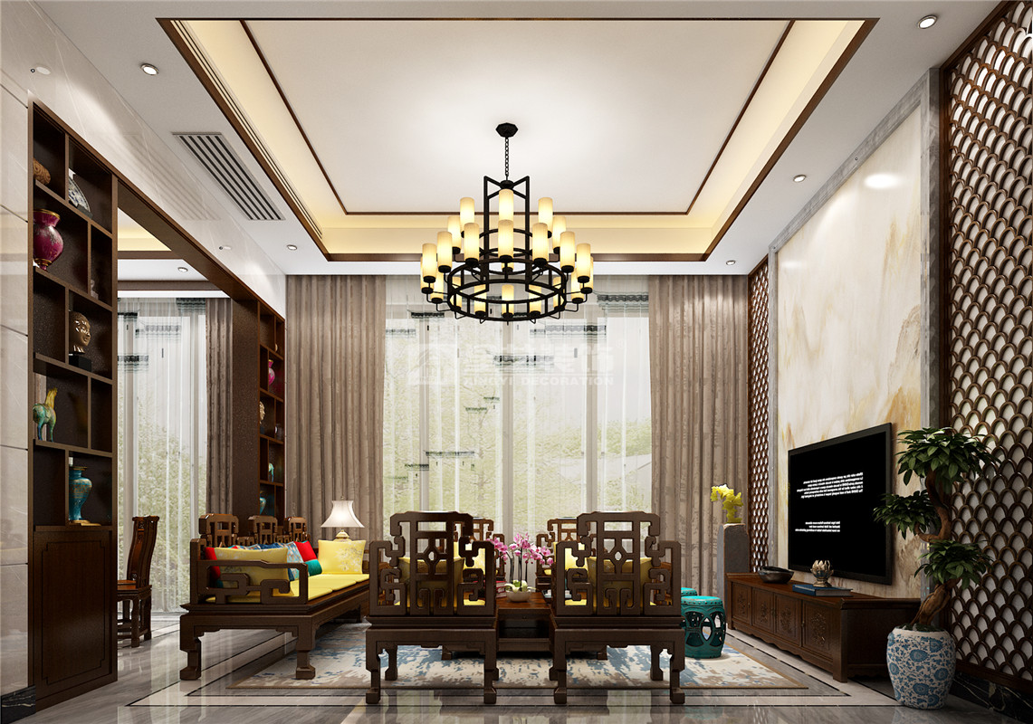 合景天駿廣場(chǎng)260平裝修案例