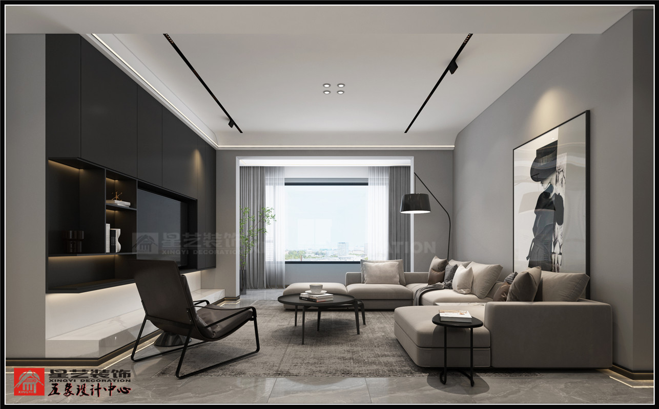 江南萬達145平裝修案例