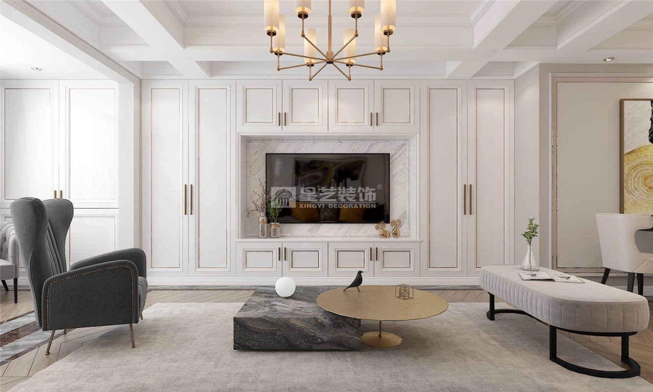 萬達(dá)茂90平裝修案例