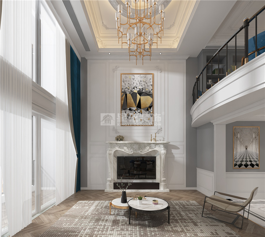 遠辰山水一號300平裝修案例