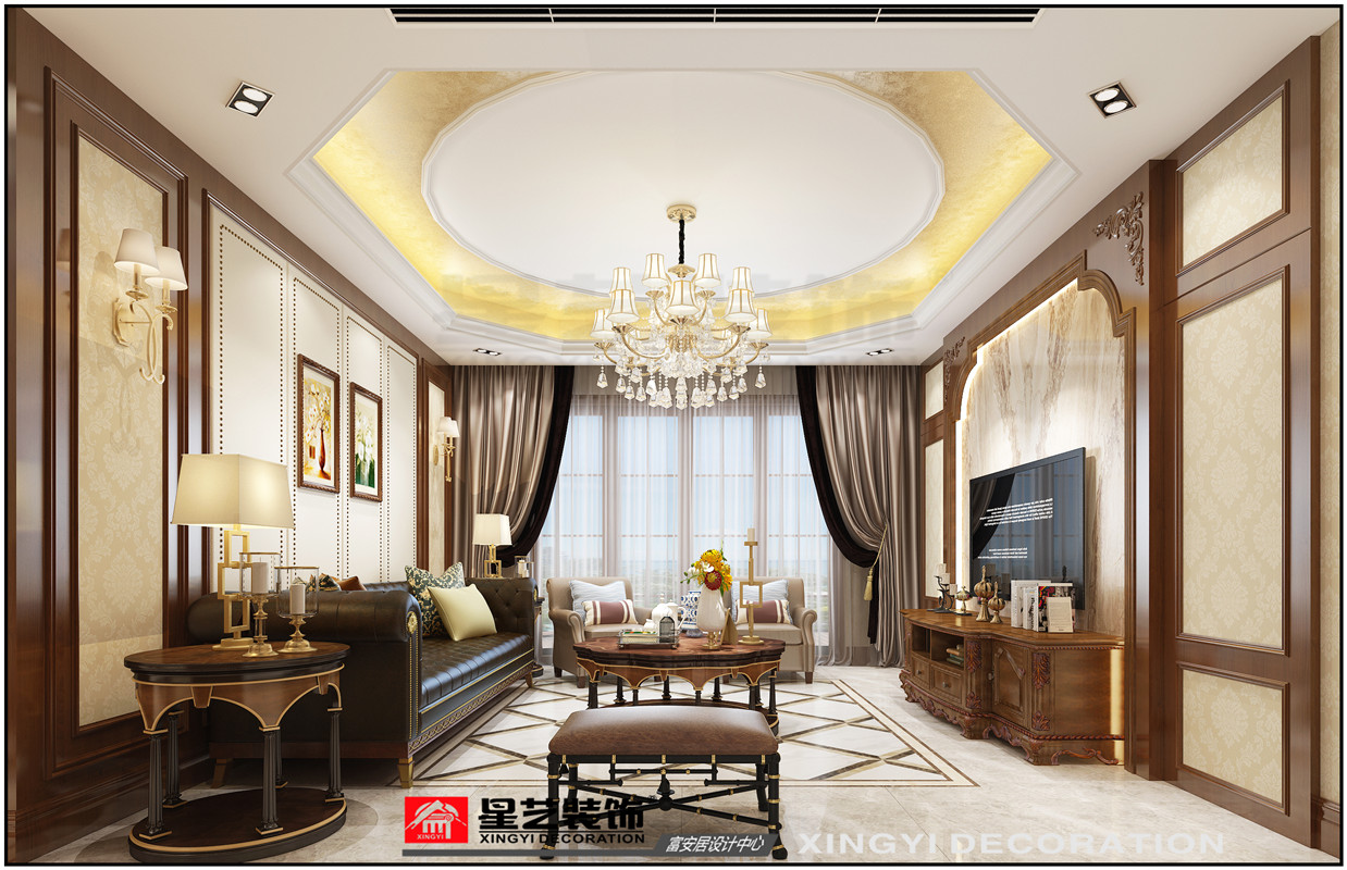 萬達(dá)茂130平裝修案例